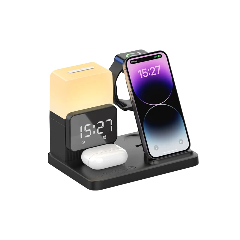 Smartwatch X12 - ワイヤレス充電スタンド,iPhone,Airpods Pro,iwatch 7,15,14,13,12,x,Apple Watch, 6 in