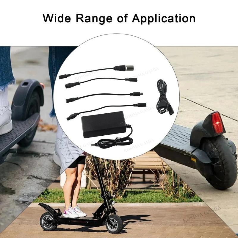 ユニバーサル AC DC 42V 2A 電源アダプタースマー - Smart Accessories のレビューと価格