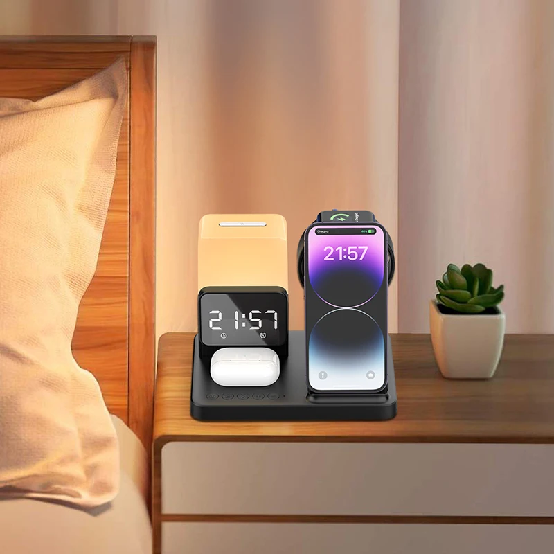 ワイヤレス充電スタンド,iPhone,Airpods Pro - Smartwatch X12 のレビューと価格