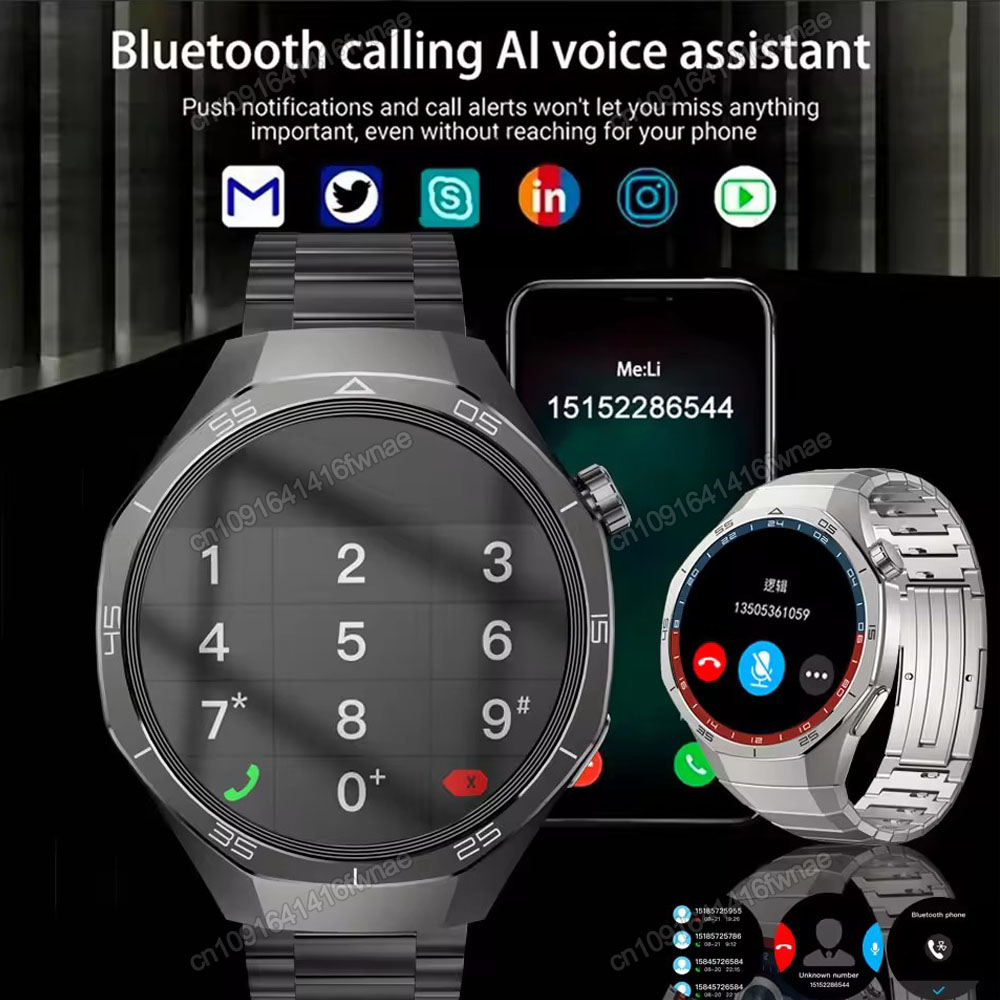 新型ウォッチ5 Proスマートウォッチ 1.53インチAMO - Smartwatch Custom のレビューと価格